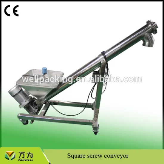 Stainless steel screw vibrating feeder