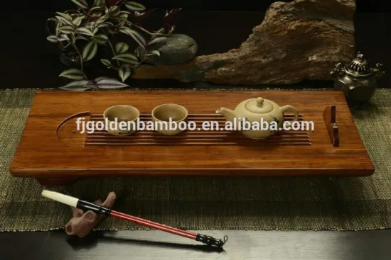 335 crack resistance strand woven bamboo tea tray