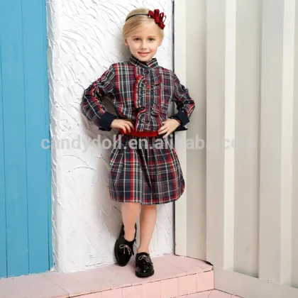 2016 European style children clothing casual baby Princess girls dress