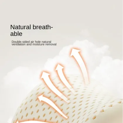 Hot Sale Anti-bacterial Anti-mite Latex Pillow for Bedroom Home