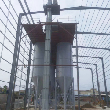 Silo de cemento de soldadura usado para planta de mezcla de concreto