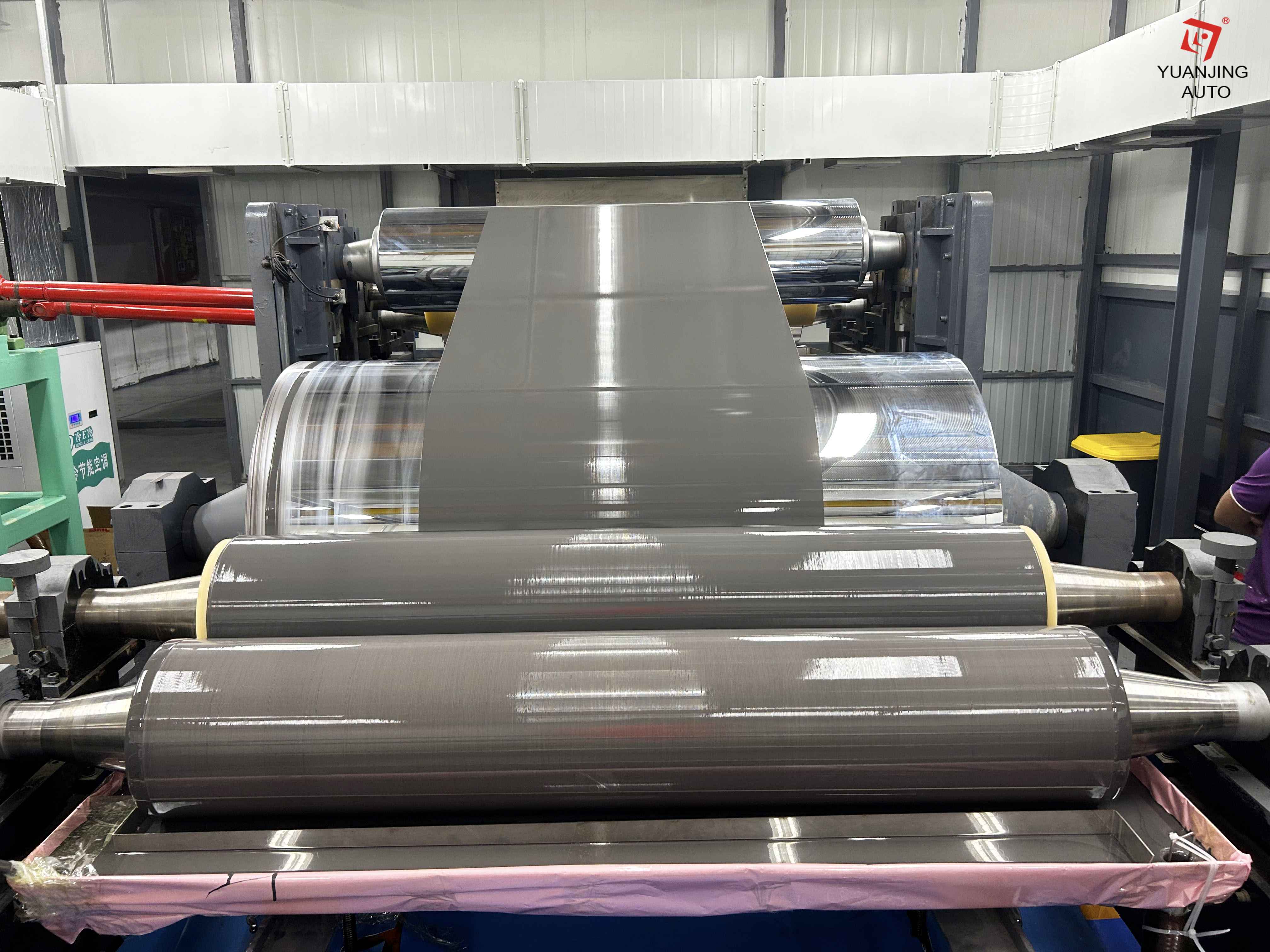 Máquina de produção contínua de folha de aço galvanizada