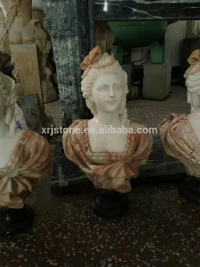 Fairy Figures and Golden Lion Statue
