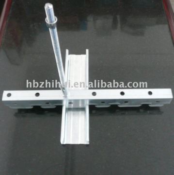 thread rod with ceiling suspesion