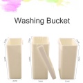 Triple Water Color Paint Brush Washer Washing Bucket