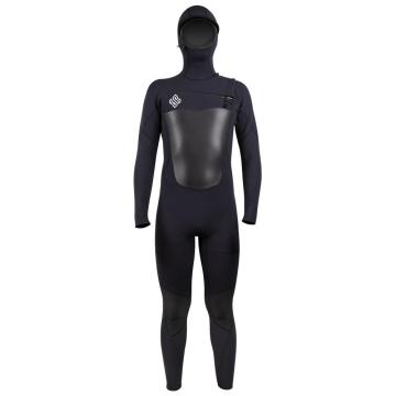 Seaskin Mens 5/4mm Comfortable Neoprene Hooded Wetsuits