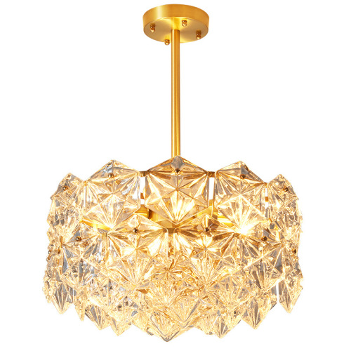 LEDER Hanging Glass Ceiling Chandelier