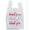 Distributors Company Plastic Food Bag Supermarket Plastic Bag Printed Vest Handles LDPE/HDPE Shopping Plastic Bags with Own Logo