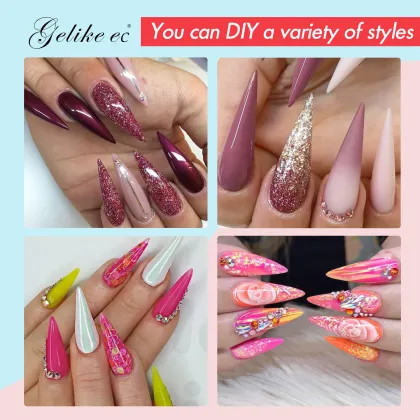 Wholesale 552pcs/box Gelly Tips for Nail Extension