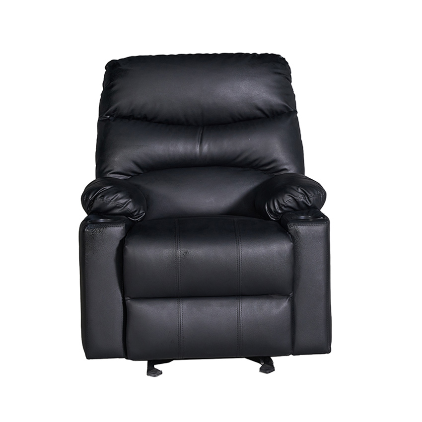 Faux Suede Leather Recliner Single Chair Sofa