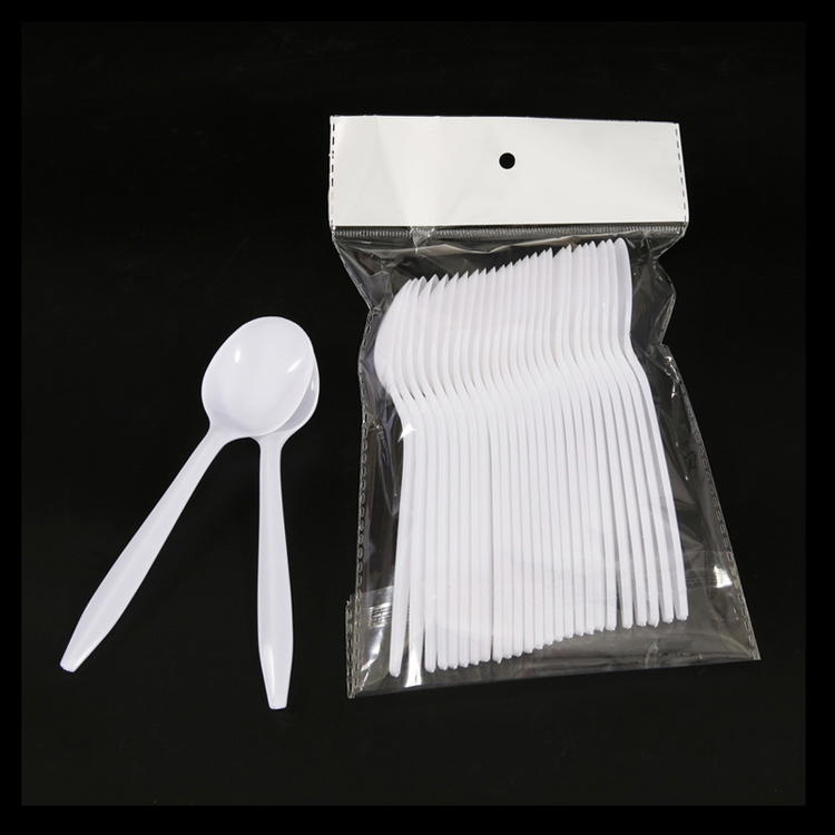 L140mm Plastic Fork Food grade PP Material Takeout Tableware Cutlery Forks and spoon