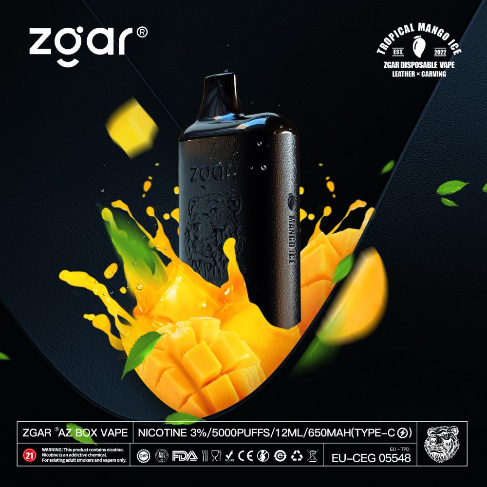 Zgar Hot بيع vape يمكن التخلص منه