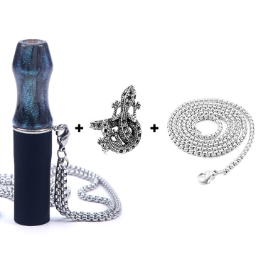 Yining χονδρική shisha αξεσουάρ: προσαρμόσιμη ρητίνη shisha tortspieces με προσαρτημένο σχοινί κρέμας