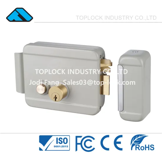 Cerradura Eléctrica 12v Electronic Euro Lock Safe Lock for Door with Yellow Spray