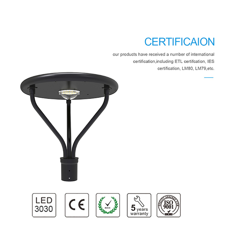 Solar Post Top Lights