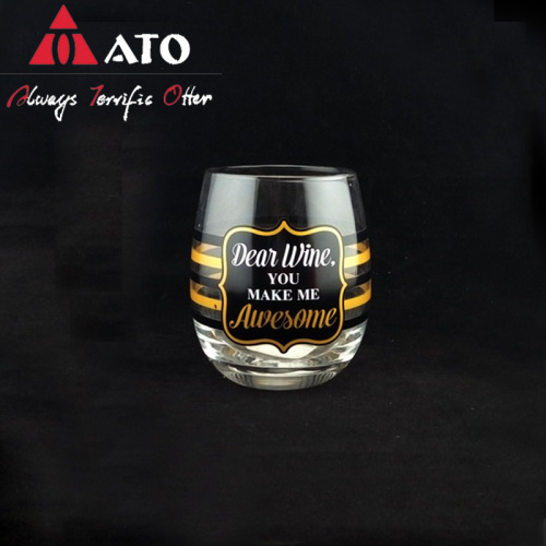 Ato Clear Clear Lead-Free Crystal Greadless Wine Glass