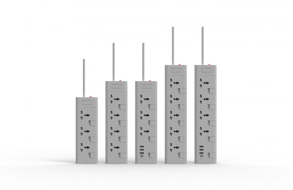 Universal Type 5 Way Extension Sockets, High Quality Universal Type 5 ...