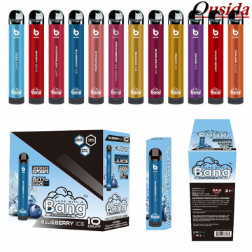 Disposable Vape Bang flow rechargeble