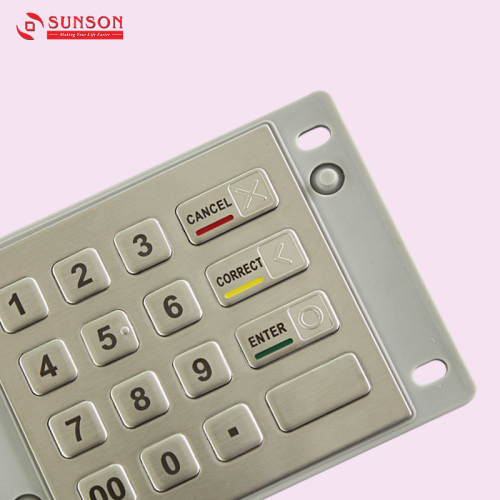 PCI Approved PIN Entry Devices Keypad Solution For Fuel Dispenser