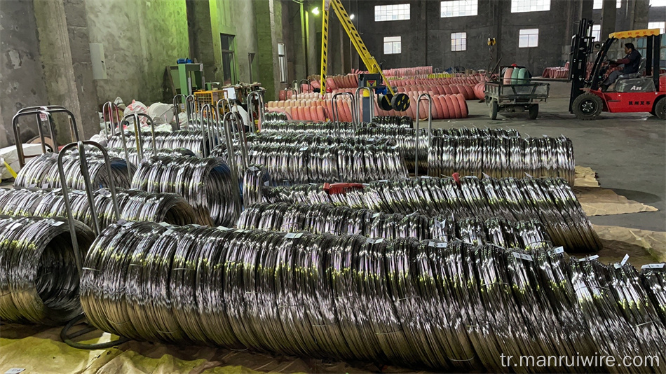 Paslanmaz çelik 3/4 sert tel