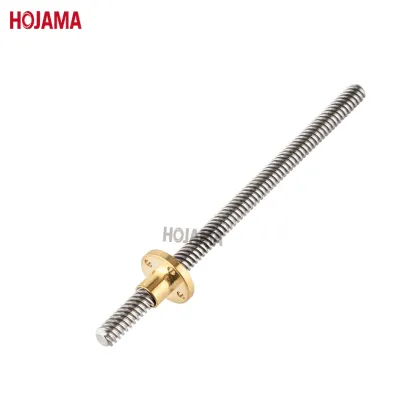 Trapezoidal Screw Screw Brass Flange Nut
