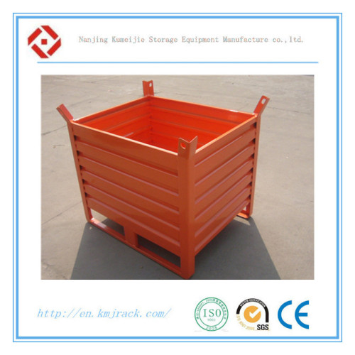 High strength and flexible collapsible metal container