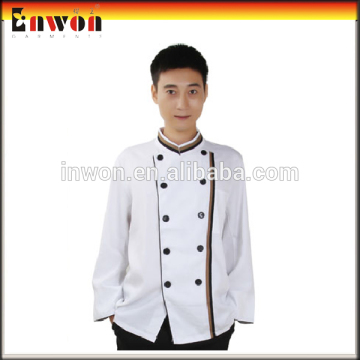 Fashion designer poly cotton chef uniforms and restaurant uniforms