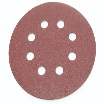 125mm Grinding Round Red Polishing Sandpaper