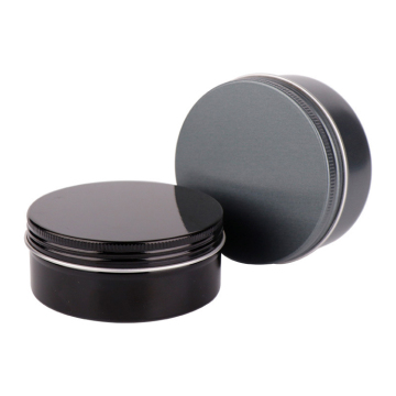Wholesale 80ml Aluminum Tin Empty Cosmetic Jars