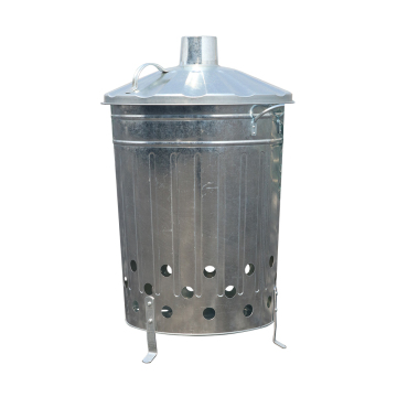 Near Me: Quality Certification Galvanized Steel Garden Incinerator Cover & Bin