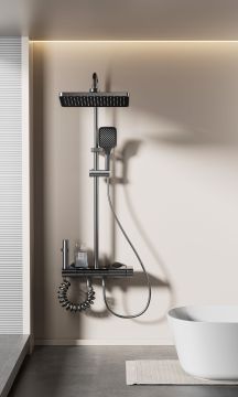 New Style Four-Function Digital Display Bathroom Shower Set