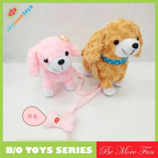 B/O Battery dog walking dog with music