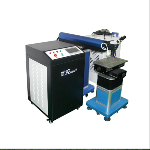 Automatic laser welding machine for steel strip