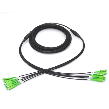 6Fiber Armoured patch cord