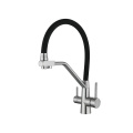Commerical Kitchen with Dual Handle Pull Out Faucet