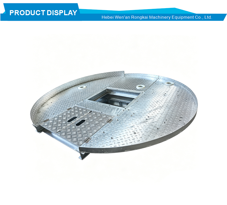 Carbon steel welded wind power components