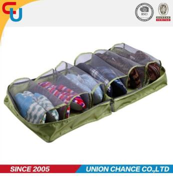 ideal waterproof 6 pairs storage travel shoe bag