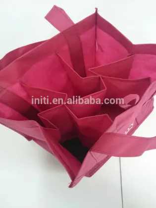 Top Wholesale Alibaba Wine Bag Six Cooler Six Bottle Bag For Wine Packing