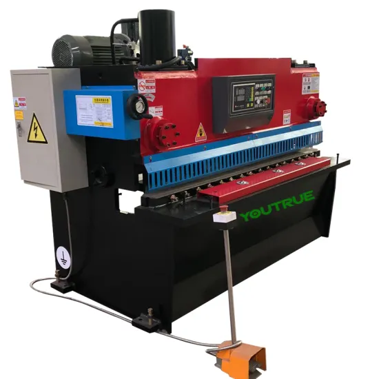 Qyc11 6x3200 Hydraulic Plate Shearing Machine for Sheet Metal Guillotine Cutting