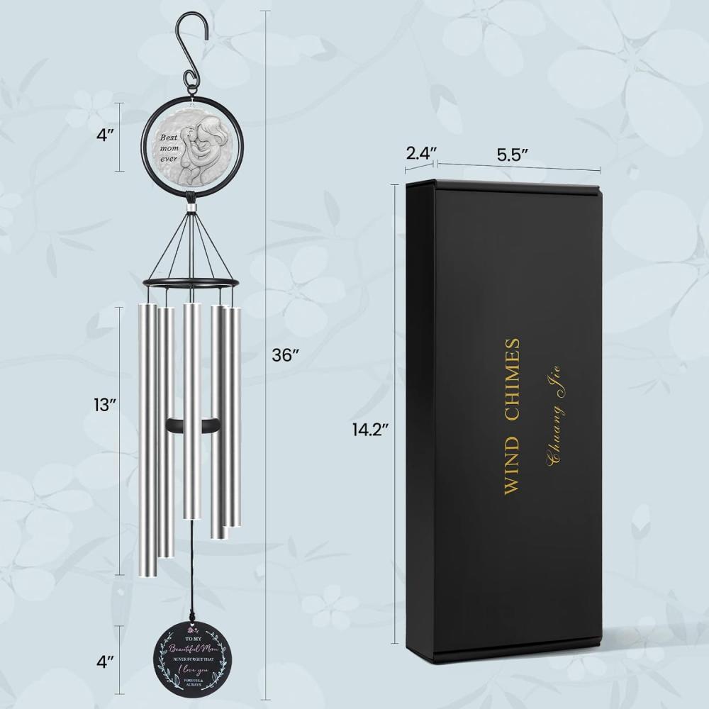36 inches Outdoor Wind Chimes - A Perfect Gift for Mom