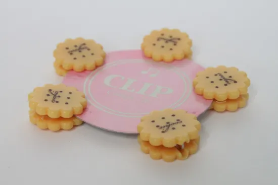 Hot sale beautiful paper plastic clip