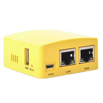 Nanopi R1S: Tiny Computer Router con Allwinner H3, Dual GBPS Ethernet, 512 MB DDR3 RAM