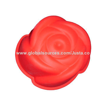 Rose-shaped Cake Cup, 95*95*40mm Size