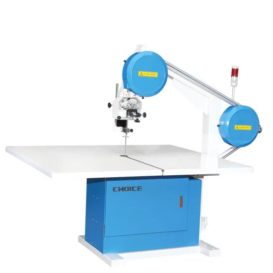 Golden Choice GC-BK-700 Speed Controlled Air Floating Band Knife Cutting Machine