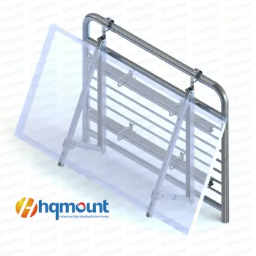 Triangle Balcony Solar Mounting System: Adjustable PV Solar Energy Structure