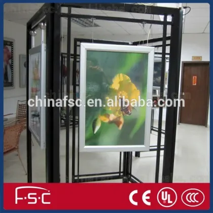 Art show light frames