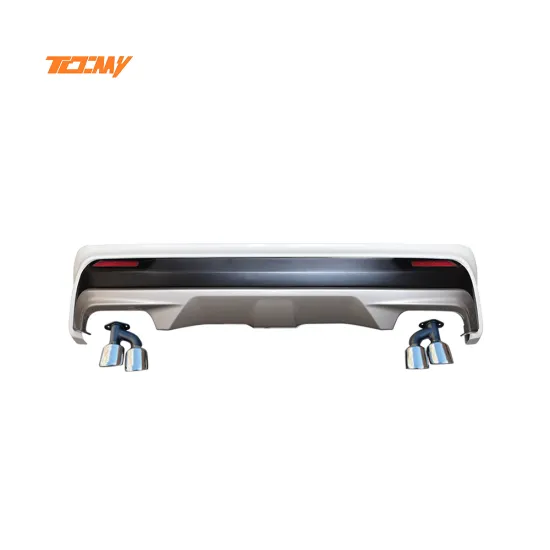 TDCMY Rear Bumper Kit with Aluminium Exhaust for Lexus NX200 (2012)