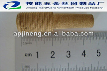 new Stainless steel / Titanium / Bronze,copper powder sintered filter(muffler) for anping factory made in china