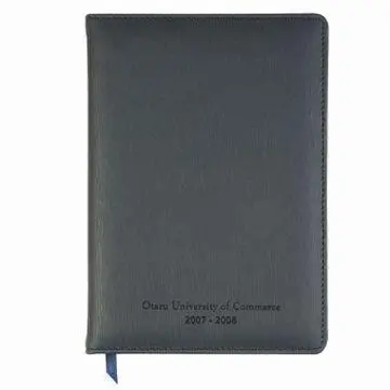 Diary with your own logo on the front cover as you like