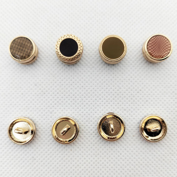 Square Rhinestone Gold Hollow Sewing Shank Buttons for Garments: 2022 New Design